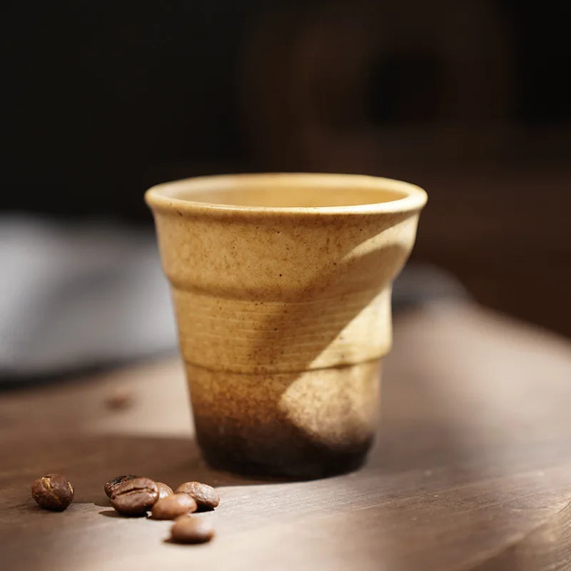 Retro Ceramic Espresso Cup
