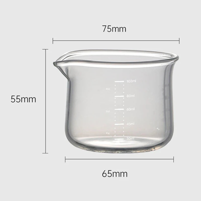 Glass Espresso Measuring Cup