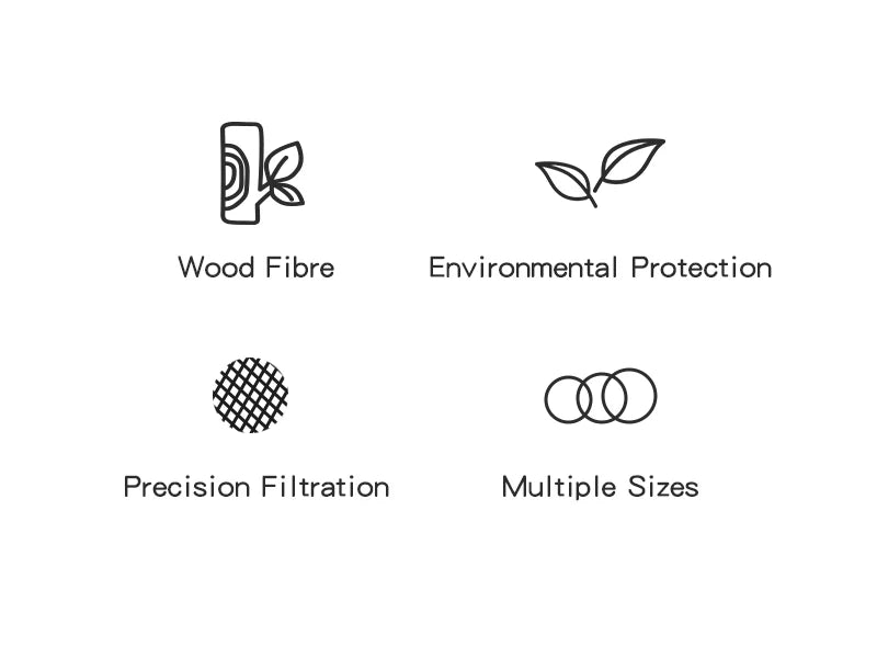 Espresso Filter Paper Set