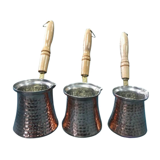 Engraved Copper Turkish Coffee Pot