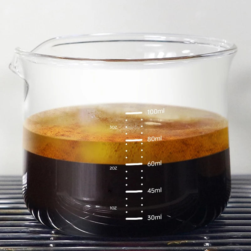 Glass Espresso Measuring Cup