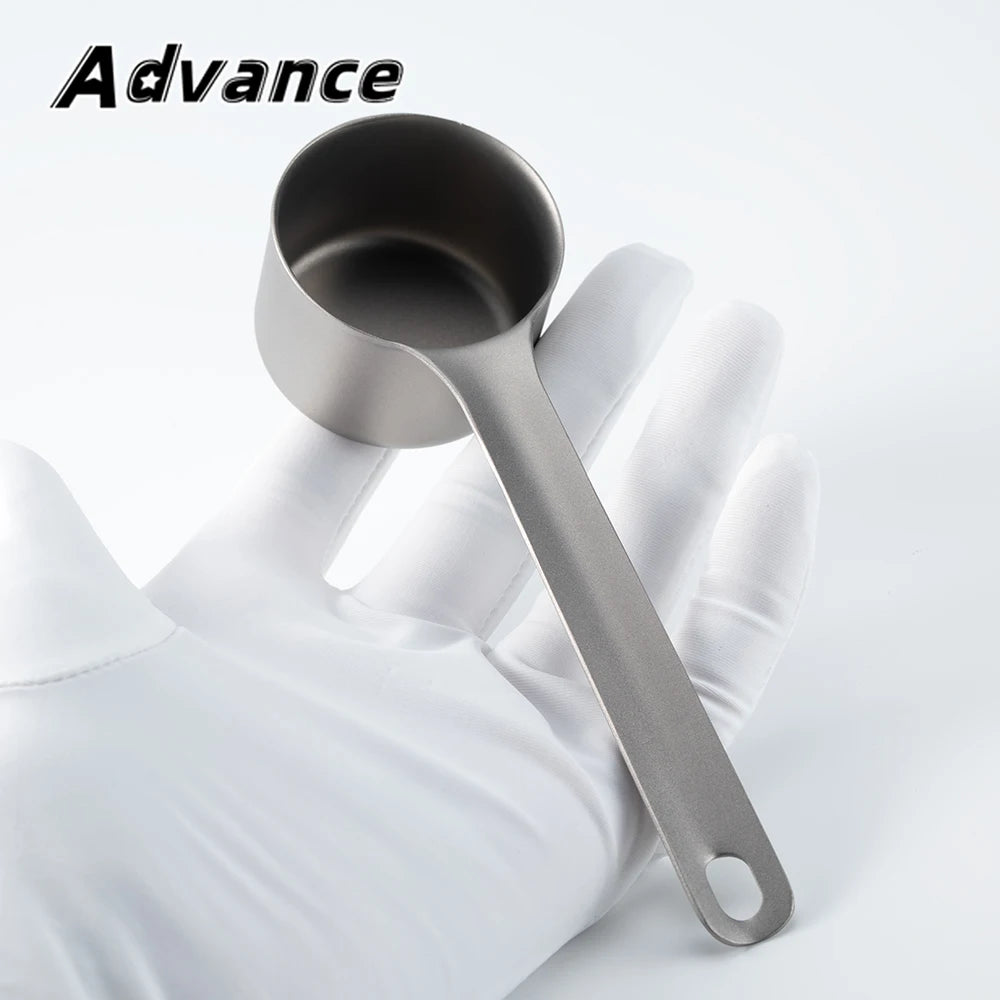 Titanium Coffee Bean Spoon