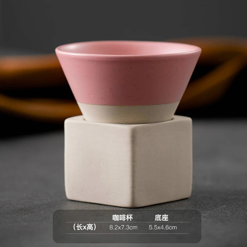 Hand-Painted Espresso Cup