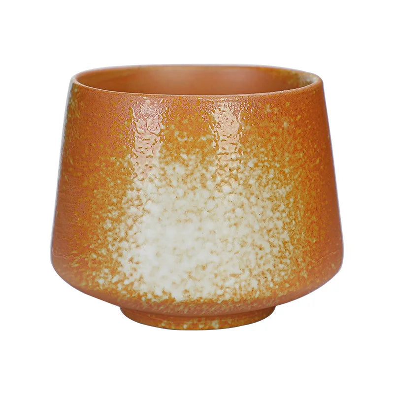 Retro Colorful Tea Cups 200ml Cute Coarse Ceramic Coffee Mugs