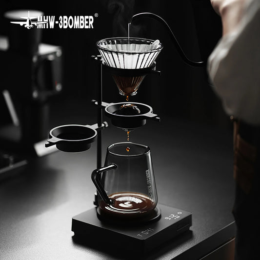 MHW-3BOMBER Pour Over Chilling Ball 2 Pack Coffee Frozen Ball for Pour Over Coffee Stainless Steel Ice Ball Home Barista Tools
