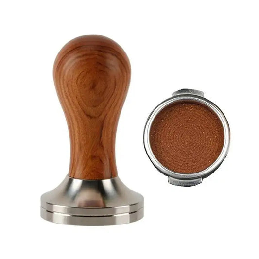 Wood-Handled Espresso Tamper