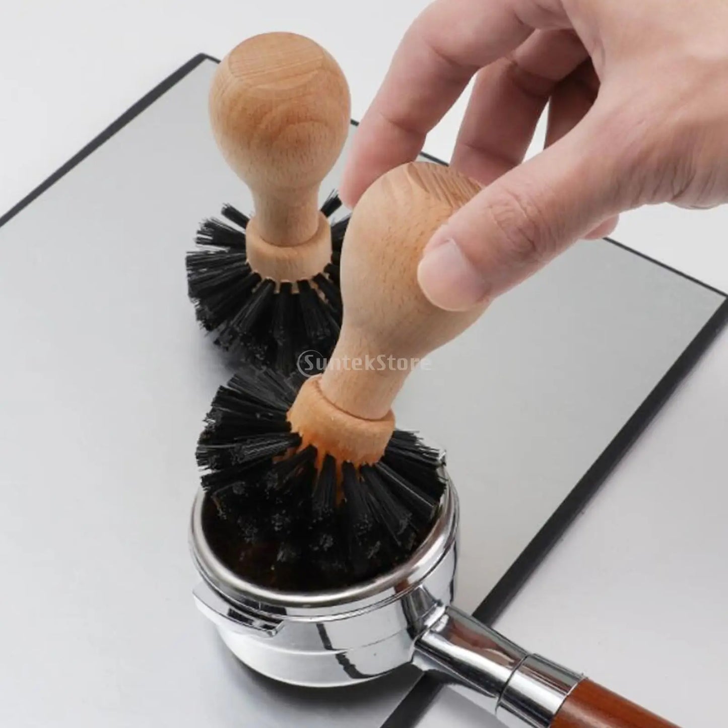 Espresso Tamper Brush