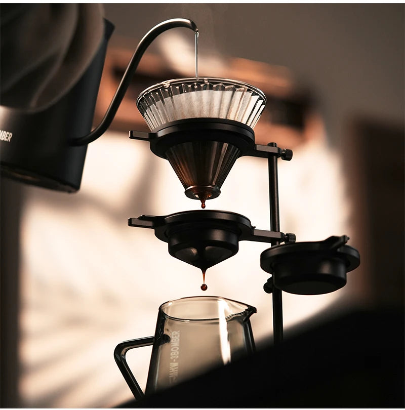MHW-3BOMBER Pour Over Chilling Ball 2 Pack Coffee Frozen Ball for Pour Over Coffee Stainless Steel Ice Ball Home Barista Tools