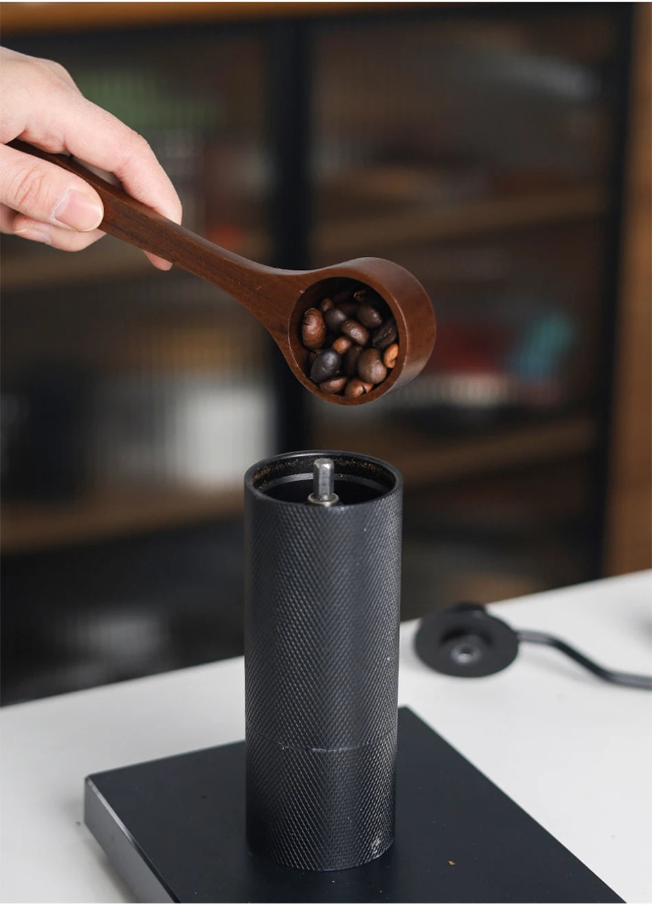 Walnut Wood Coffee Scoop