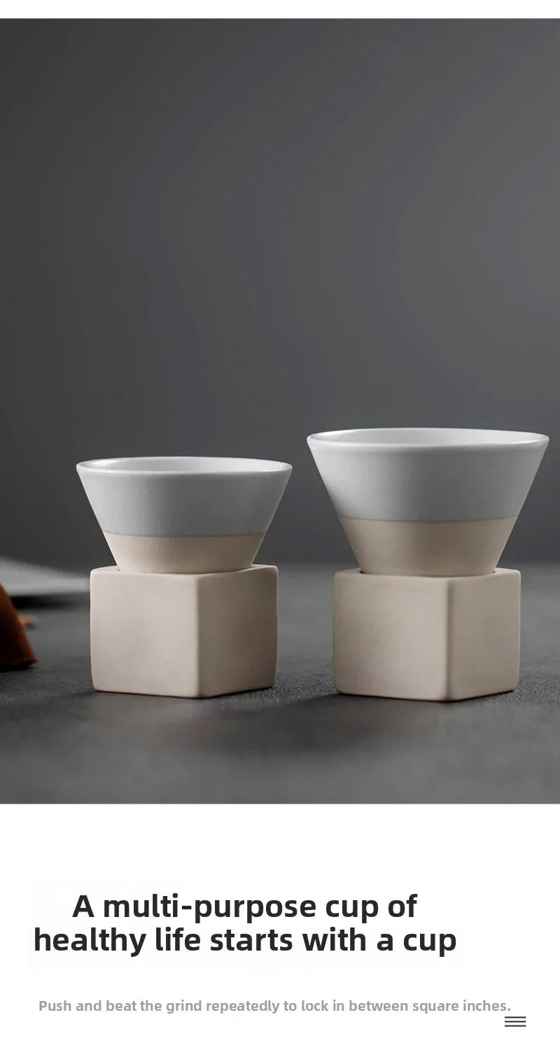 Hand-Painted Espresso Cup