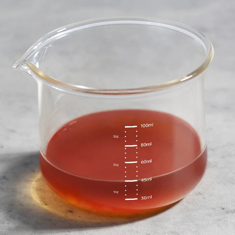 Glass Espresso Measuring Cup