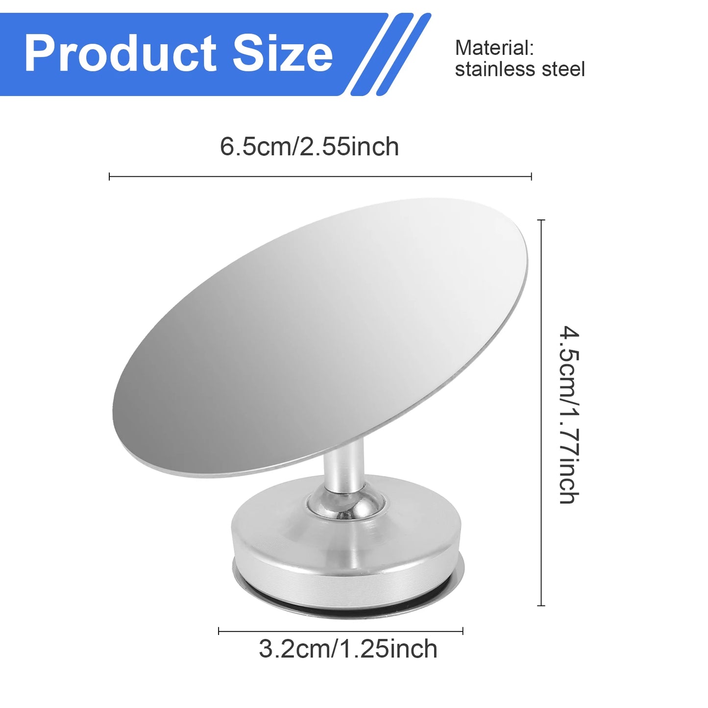 360° Espresso Observation Mirror