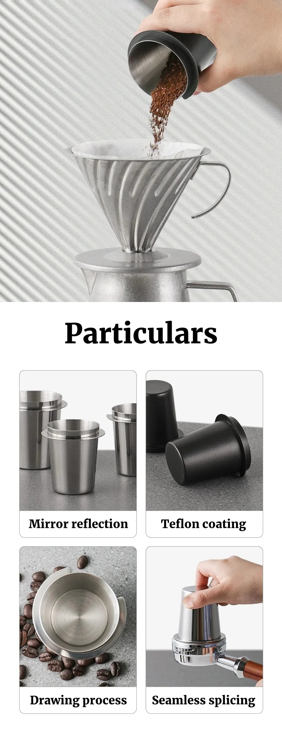 Stainless Steel Dosing Cup