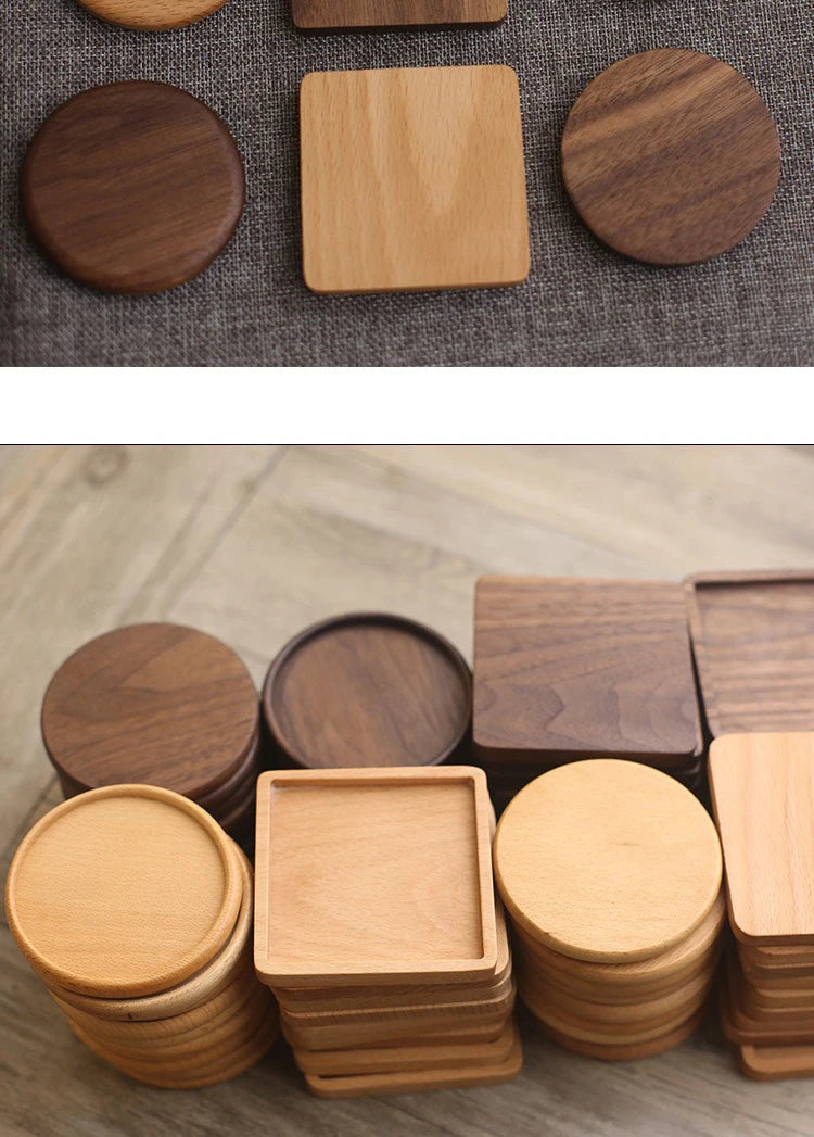 Wooden Drink Coasters