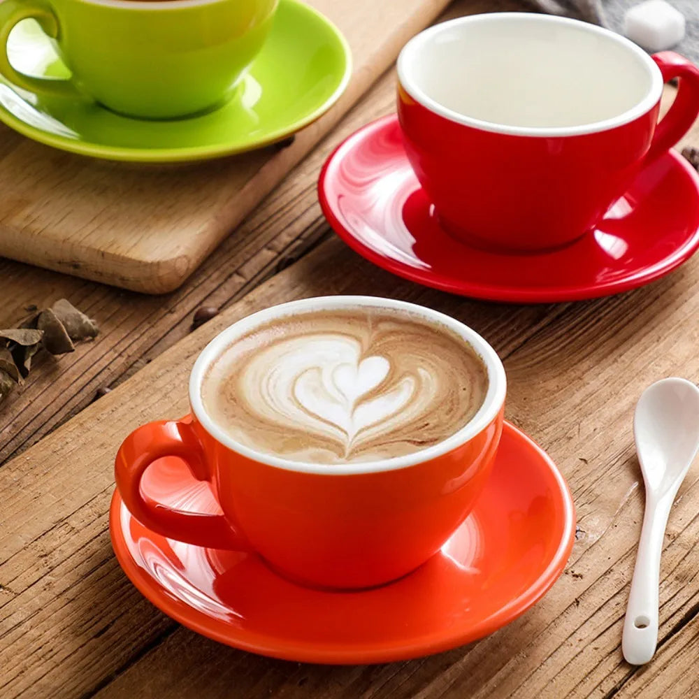 Ceramic Coffee Cup Set
