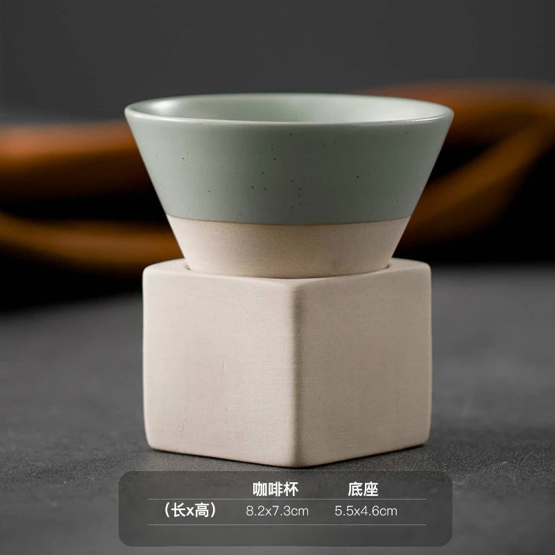 Hand-Painted Espresso Cup