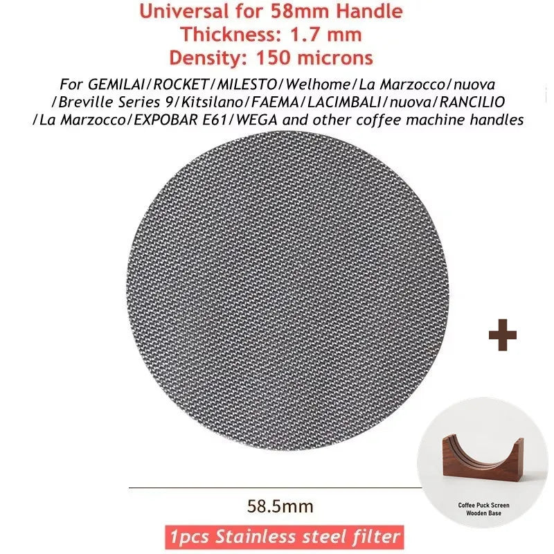Espresso Puck Filter Screen