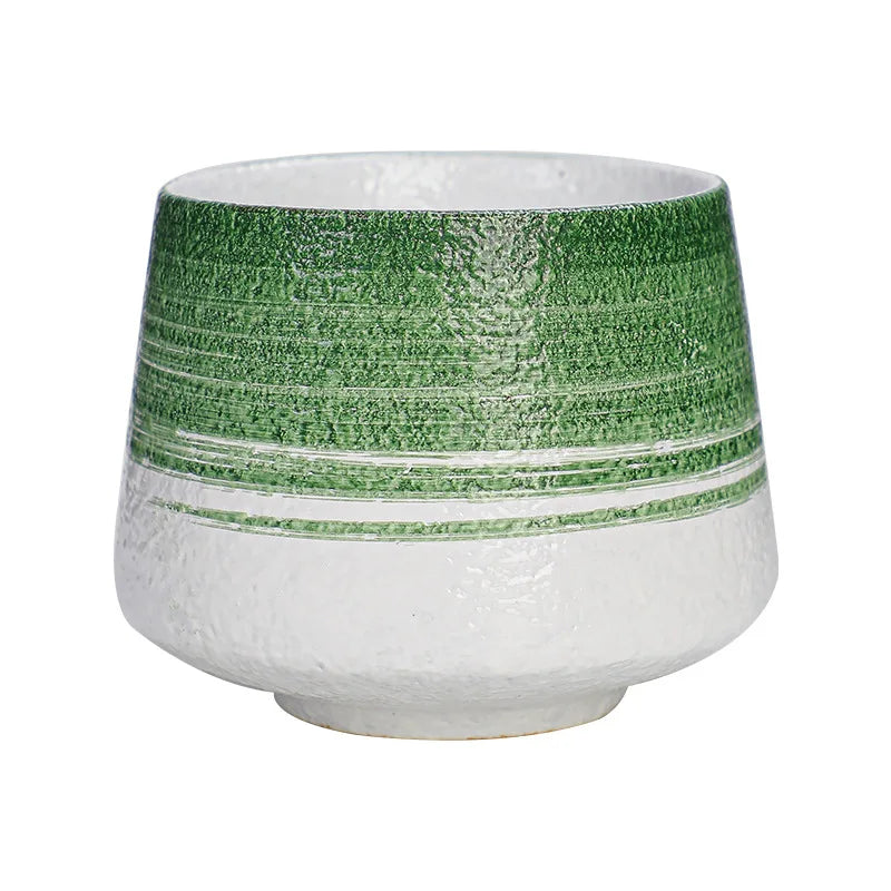 Retro Colorful Tea Cups 200ml Cute Coarse Ceramic Coffee Mugs