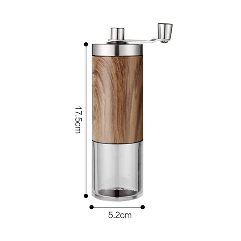 Portable Wood Hand Coffee Grinder