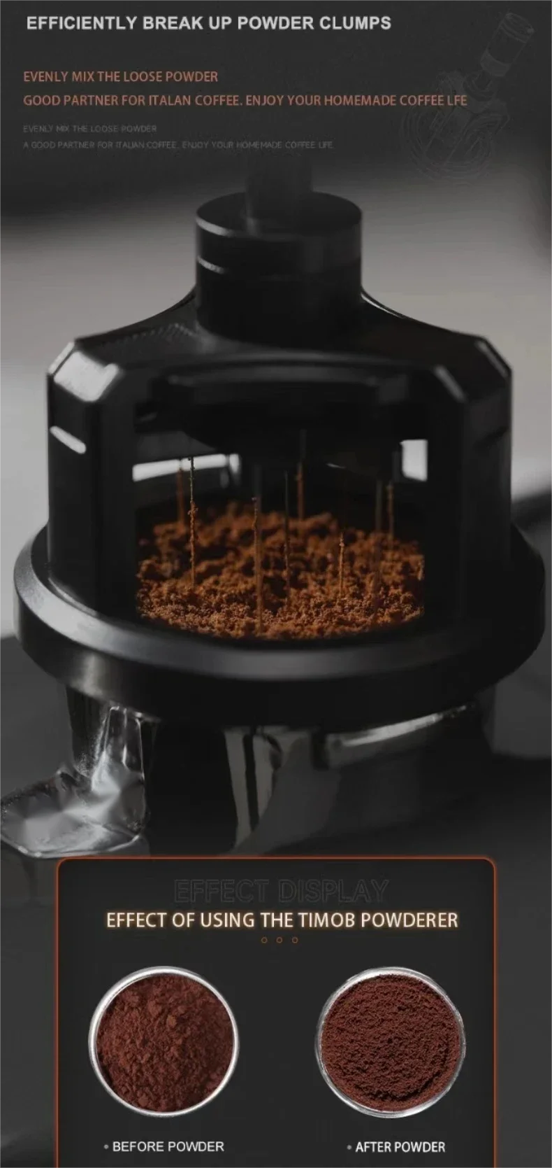 Adjustable Coffee Distributor